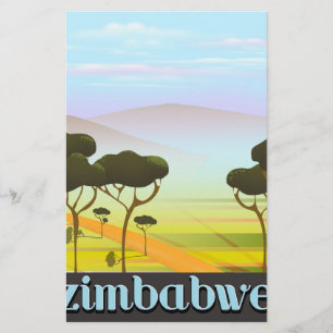 Zimbabwes semesteraffisch brevpapper
