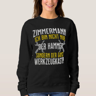 Zimmermann Ich Tunna Nicht Nur Der Hammer Verktyg T Shirt
