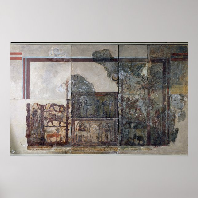 Zimri-Lim, Kung i Mari, före Goddess Ishtar Poster (Framsidan)