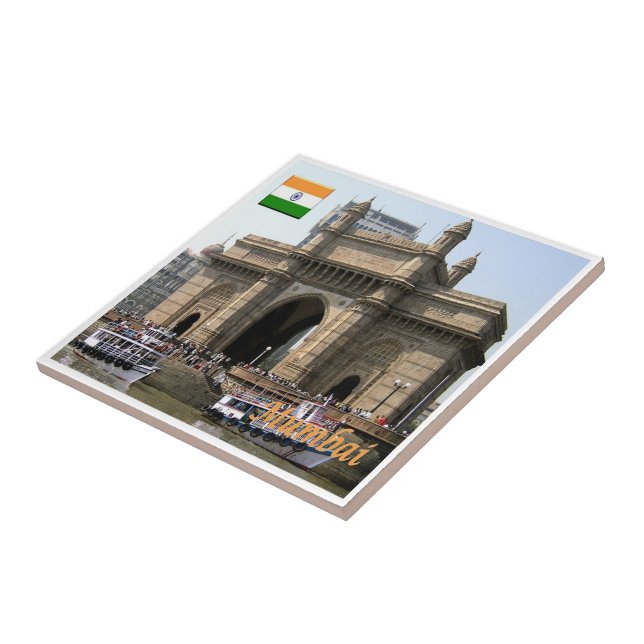 zIN025 MUMBAI, Indien, Asien, Kakelplatta (Sidan)