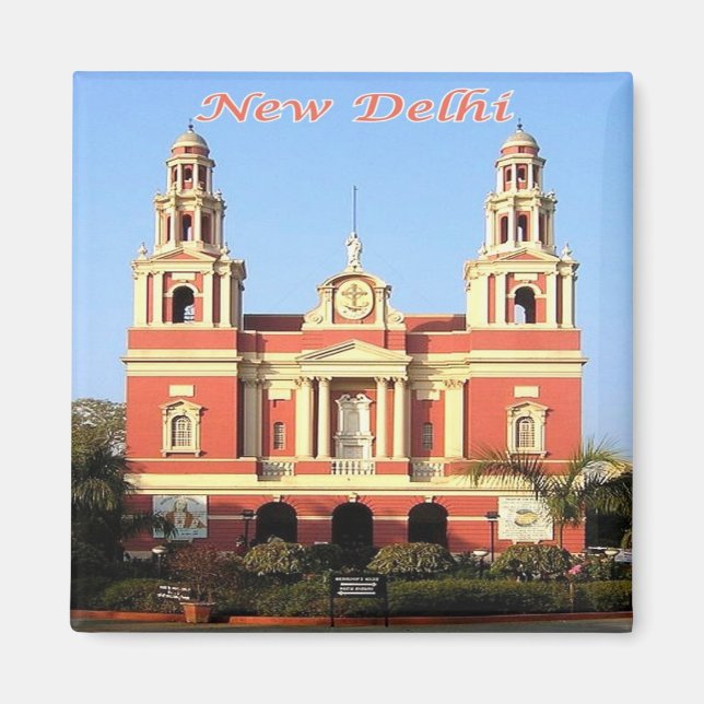 zIN026 JODHPUR MEHERANGARH FORT, Indien, Fridge Magnet (Framsidan)