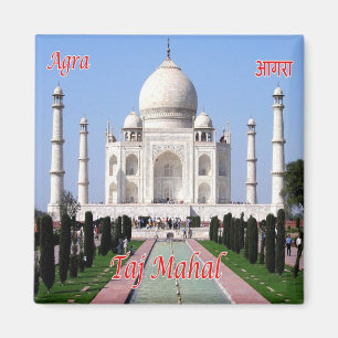 zIN032 AGRA TAJ MAHAL, Indien, Asien, Fridge Magnet