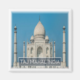 ZIN09 TAJ MAHAL, Indien, Asien, Fridge Magnet