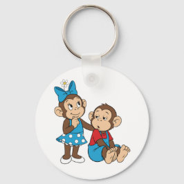 Zina and Mimo: Love and indifference Nyckelring