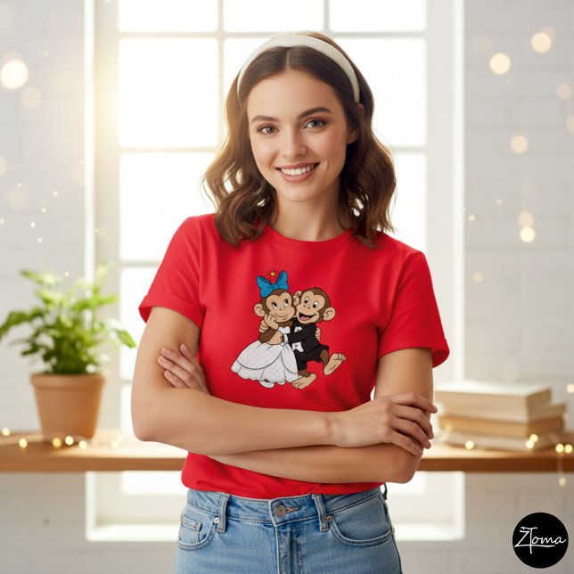 Zina & Mimo are the bride and groom. T Shirt (Skapare uppladdad)