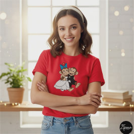 Zina & Mimo are the bride and groom. T Shirt