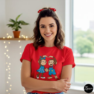 Zina, Mimo och kärlekstecken T Shirt