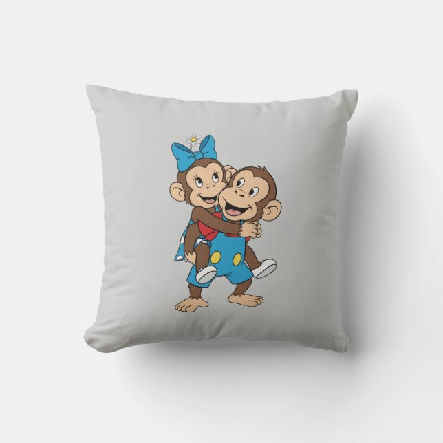 zina on mimo's back kudde (Framsida)