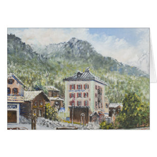 Zinal Schweitz. 2007 Hälsningskort
