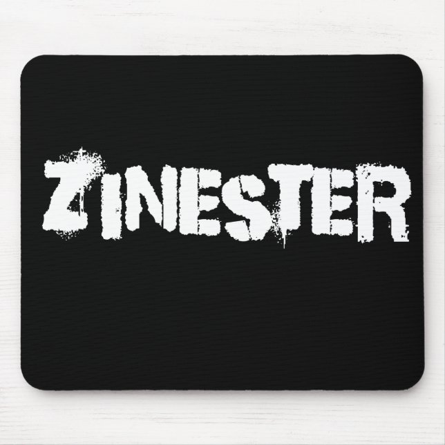 ZINESTER - DIY make zines alternativt lo-fi Musmatta (Framsidan)