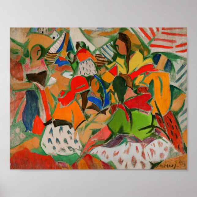 Zíngaras | Rafael Barradas Poster (Framsidan)