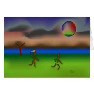 Zinglees ~ April Hälsningskort