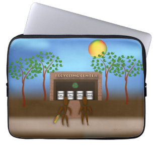 Zinglees ~ Återvinning Laptop Sleeve