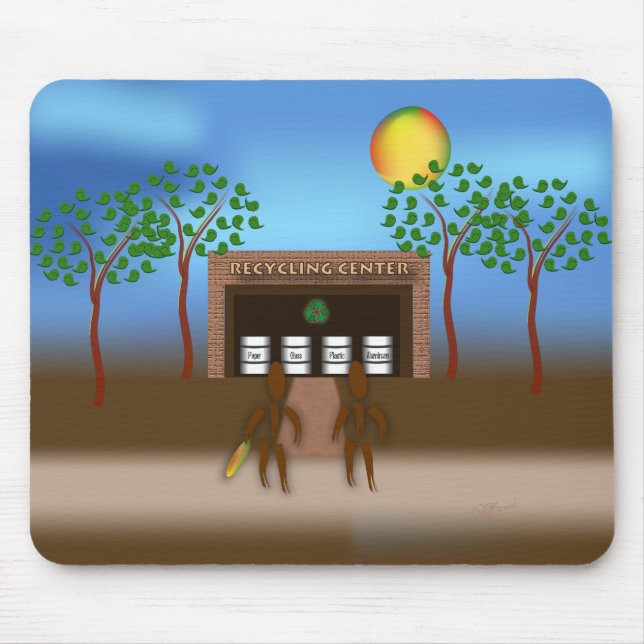 Zinglees ~ Återvinning Musmatta (Framsidan)