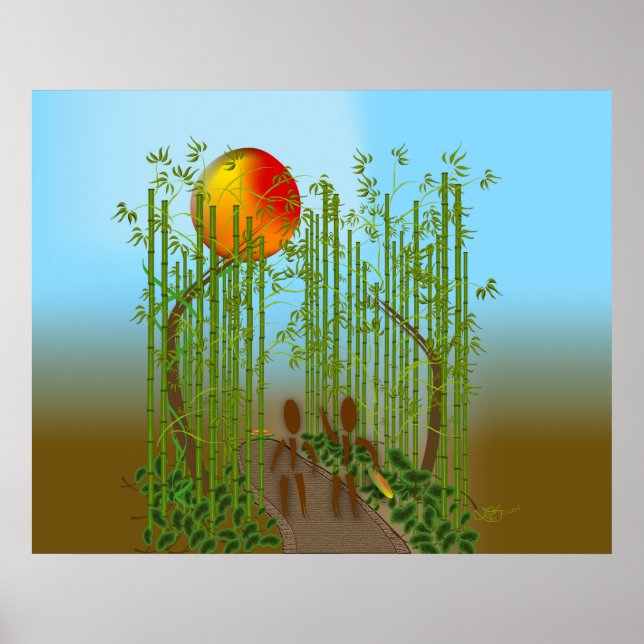 Zinglees ~ Bamboo Poster (Framsidan)