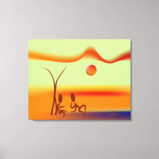 Zinglees ~ Chatt Canvastryck