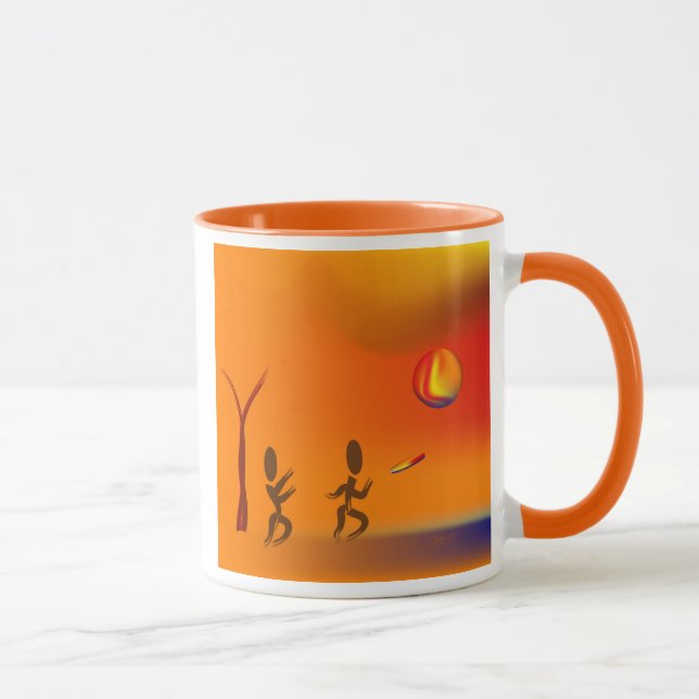 Zinglees ~ Disk Chase Mugg (Höger)