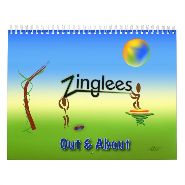 Zinglees ~ Out & Om Kalender (Omslag)