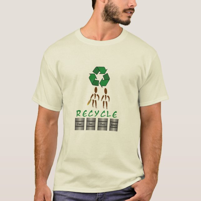 Zinglees ~ Recycling T-Shirt (Framsida)