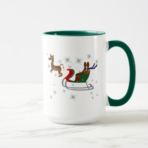 Zinglees ~ Sleigh Ride Mugg