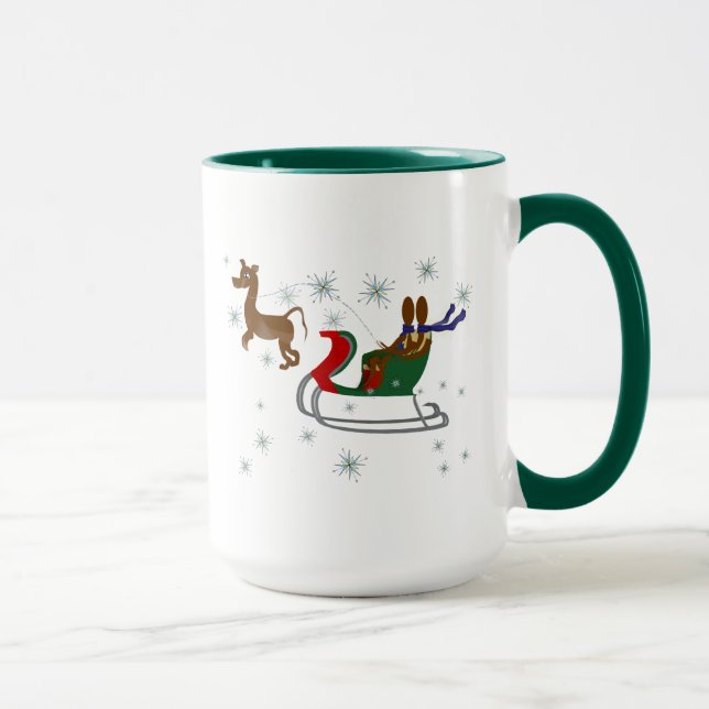 Zinglees ~ Sleigh Ride Mugg (Höger)