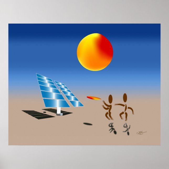 Zinglees ~ Solar Energy Poster (Framsidan)