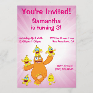 Zingoz och Zangoz roligt Inbjudningar