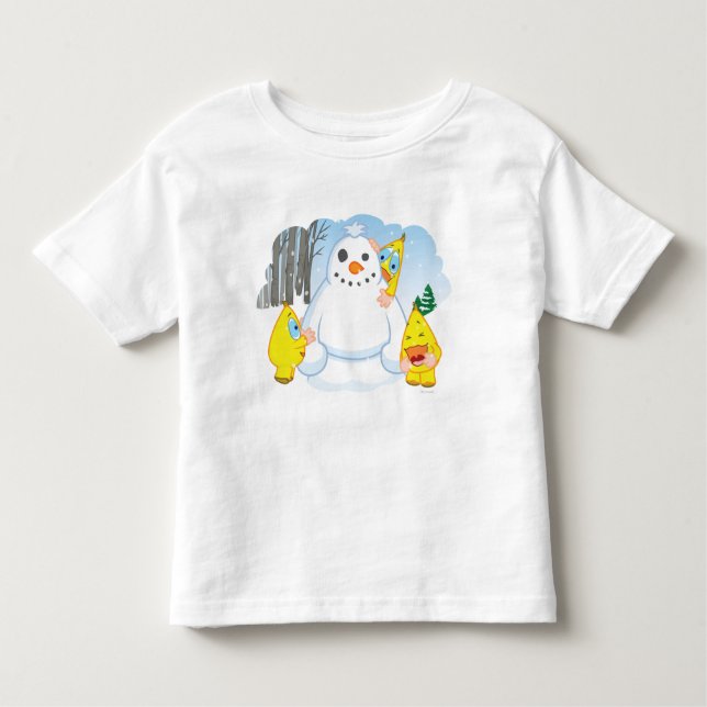 Zingoz snögubbe t shirt (Framsida)