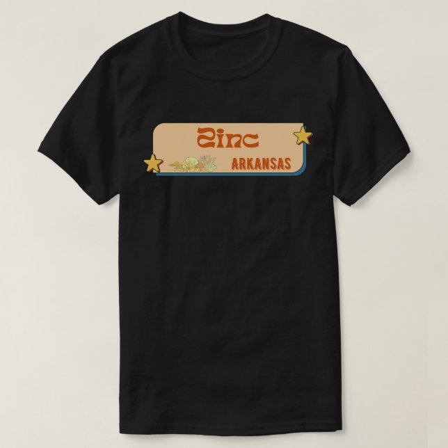 Zink, Arkansas  T Shirt (Design framsida)
