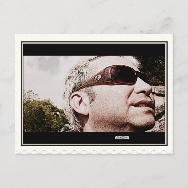 zink Star-vykort Vykort (Framsida)