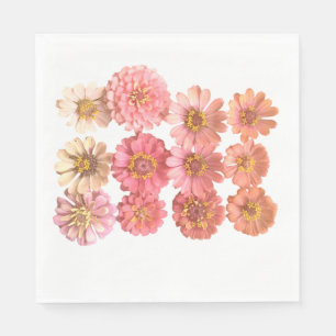 Zinnia Collage Pappersservett