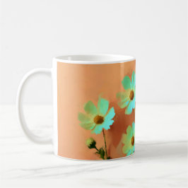Zinnia Elegans Flowers Kaffemugg