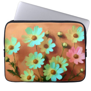Zinnia Elegans Flowers Laptop Fodral
