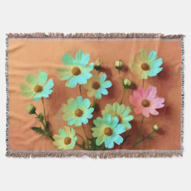 Zinnia Elegans Vibrant Botanical Filt (Framsidan)