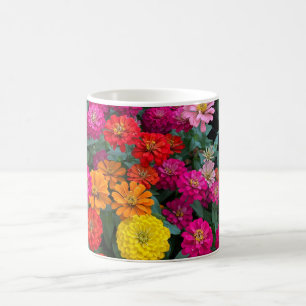 Zinnia Paradise Kaffemugg