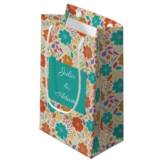 Zinnia presentpåse (Framsidan Vinklad)