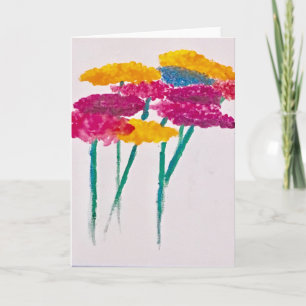Zinnia-Roligten Kort