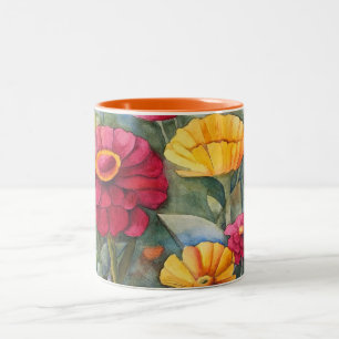 Zinnia Two-Toned Mugg
