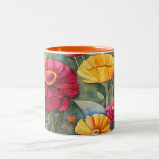 Zinnia Two-Toned Mugg