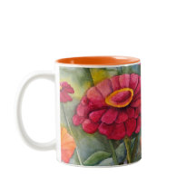 Zinnia Two-Toned Mugg