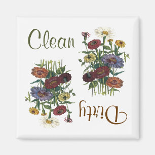 Zinniaen blommar diskaremagneten magnet