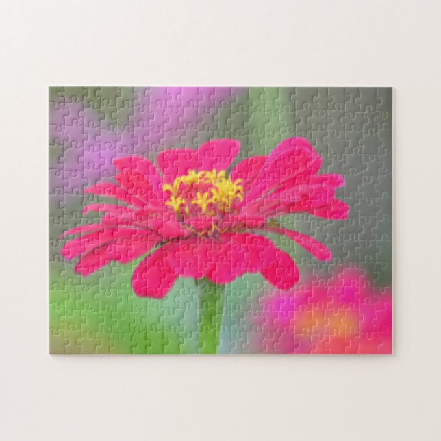 Zinnias 7531 pussel (Horisontell)