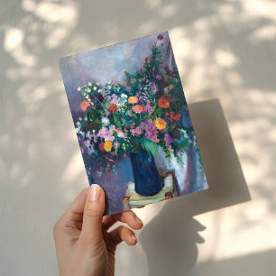 Zinnias och Asters Arthur Beecher Carles Kort