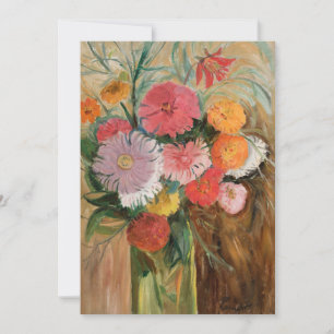 Zinnias och Asters   Tadeusz Makowski