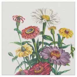 Zinnias Tyg