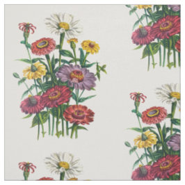 Zinnias Tyg