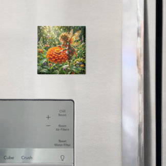 Zinniasagern Magnet