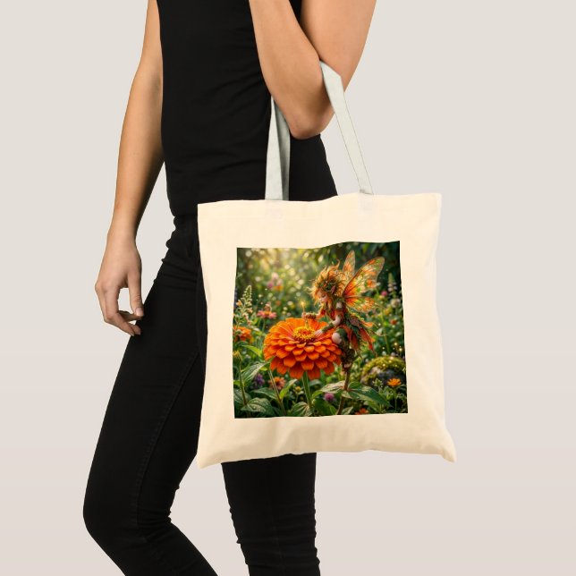 Zinniasagern Tygkasse (Framsida (produkt))