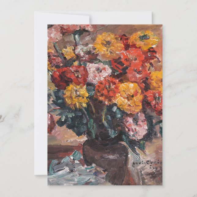 Zinnien | Lovis Corinth (Framsida)