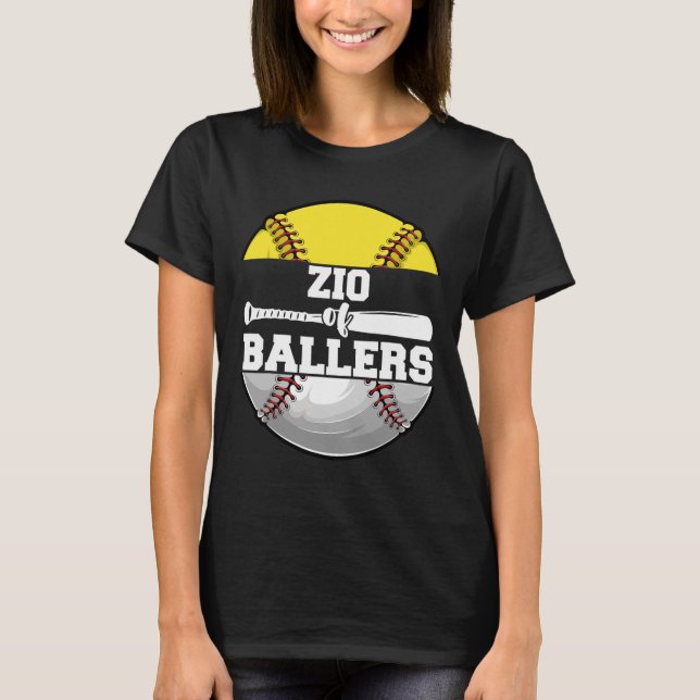 Zio Av Llers Roliga Softll Säljer Farbror  T Shirt (Framsida)